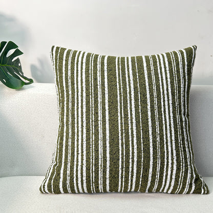 Textured Striped Accent Pillow
