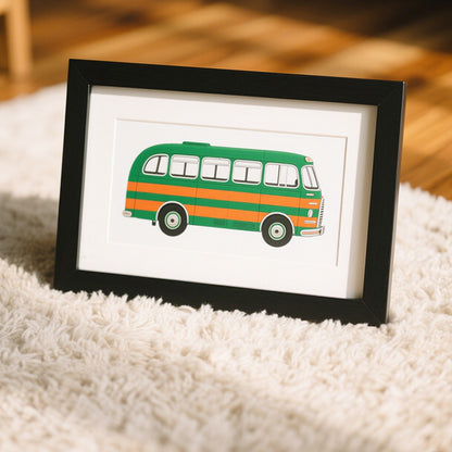 Vintage-Inspired Vehicle Wall Frame