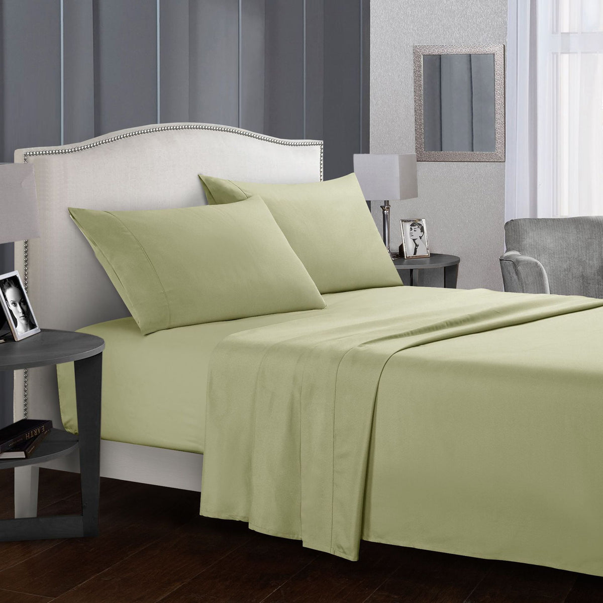 Decorative Luxury Microfiber Bed Sheet Set Homeandso