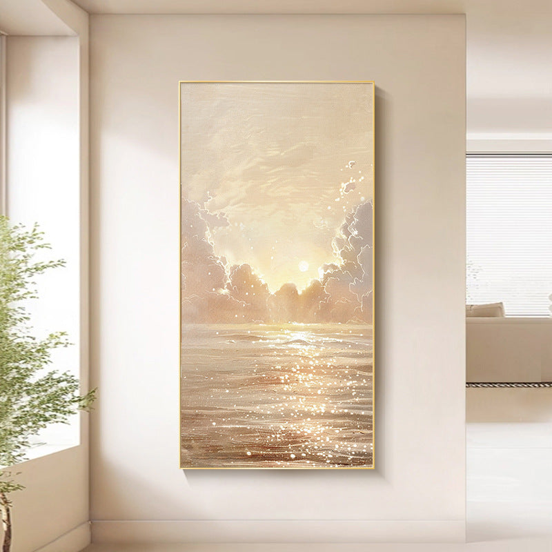Elegant Coastal Sunset Wall Art Homeandso