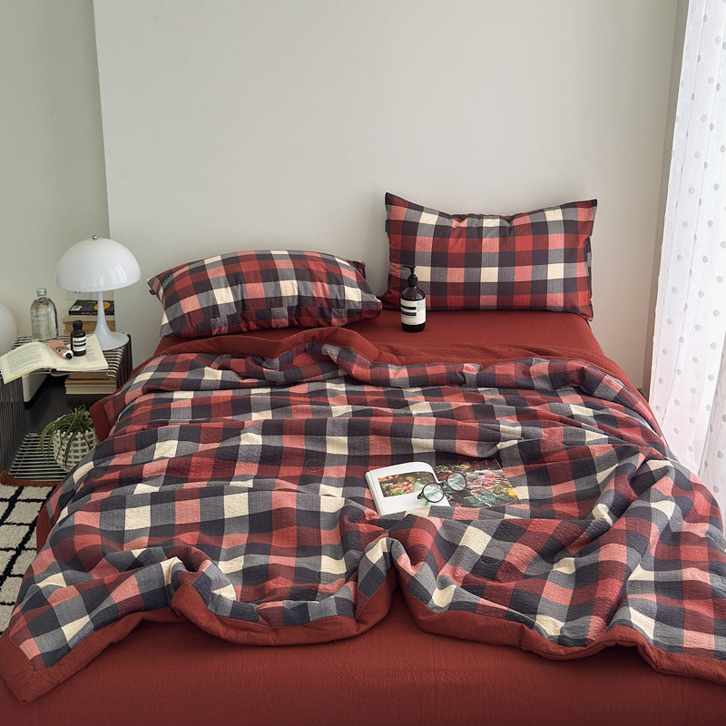 Decorative Textured Striped Duvet Cover Set Homeandso