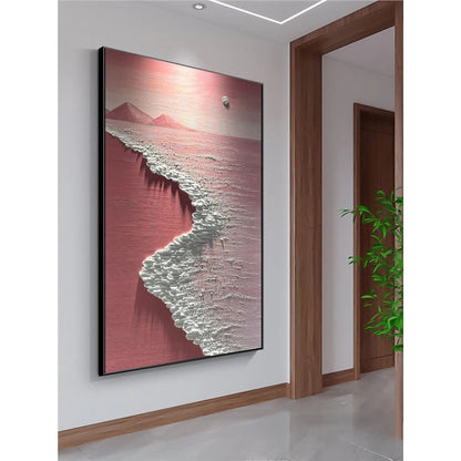 Coastal Sunset Canvas Artwork Homeandso