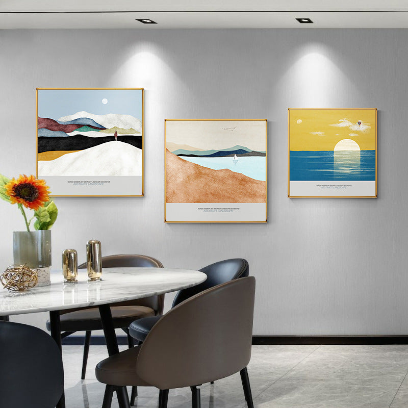 Abstract Landscape Framed Art Print Homeandso
