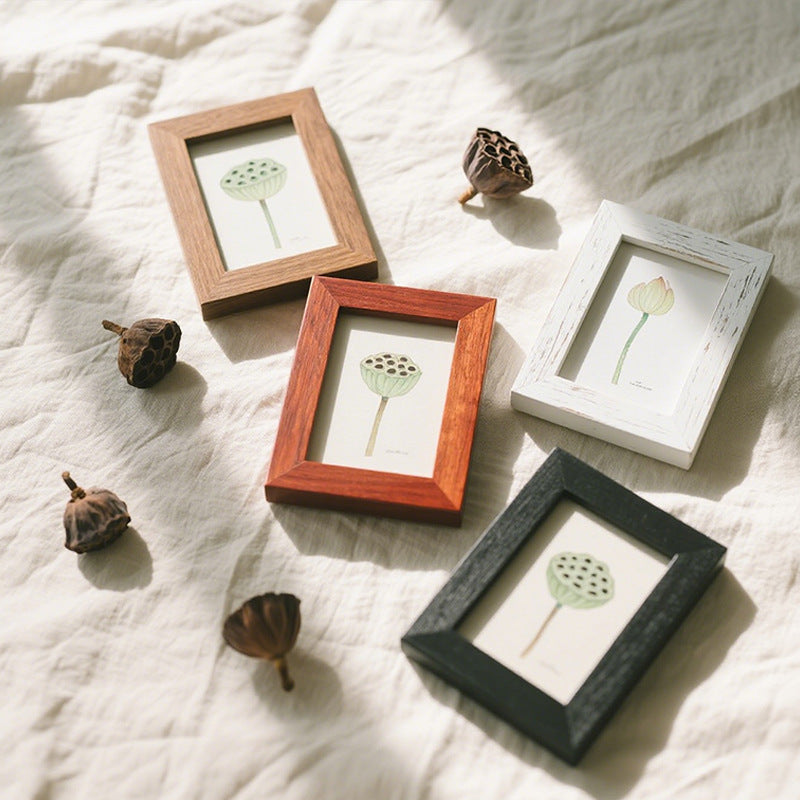 Decorative Botanical Illustration Frame