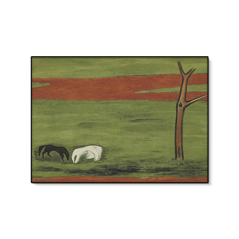 Framed Horses Artwork Homeandso
