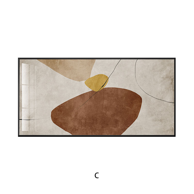 Abstract Geometric Framed Artwork Homeandso