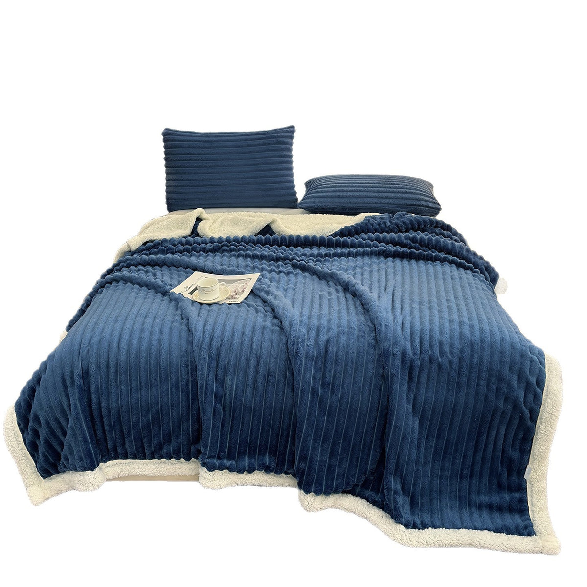 Luxurious Textured Throw Blanket