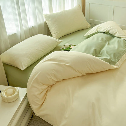 Premium Reversible Hypoallergenic Duvet Cover Set