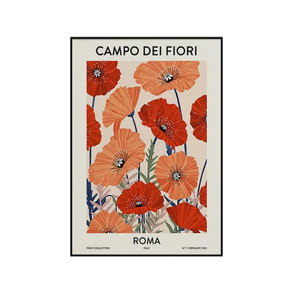 Botanical Themed Wall Art Print Homeandso