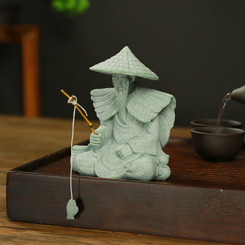 Decorative Fisherman Figurine Homeandso