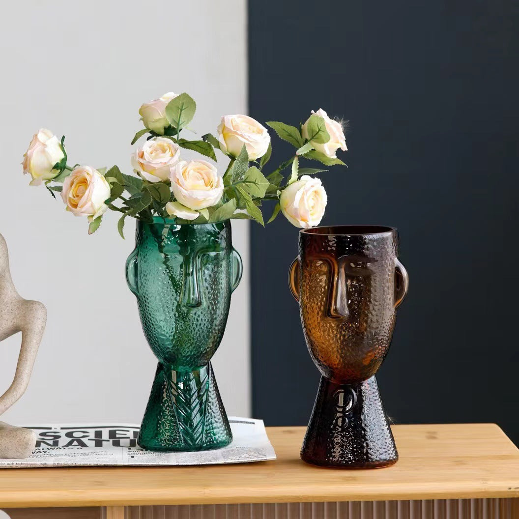 Künstlerische Gesichtsform Dekorative Vase