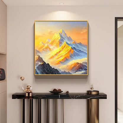 Majestic Mountain Top Canvas Wall Art Homeandso