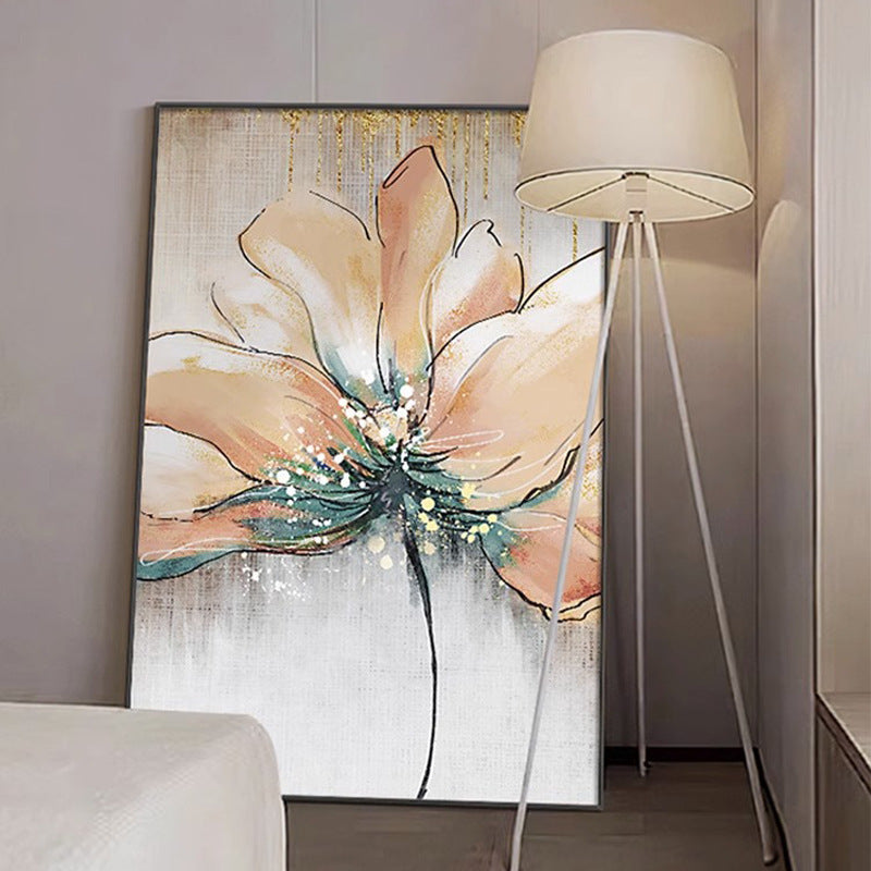 Elegant Floral Wall Art Print Homeandso