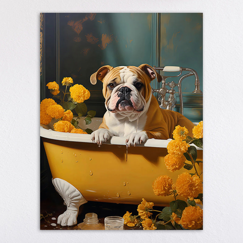 Humorous Animal-Themed Wall Art Print Homeandso