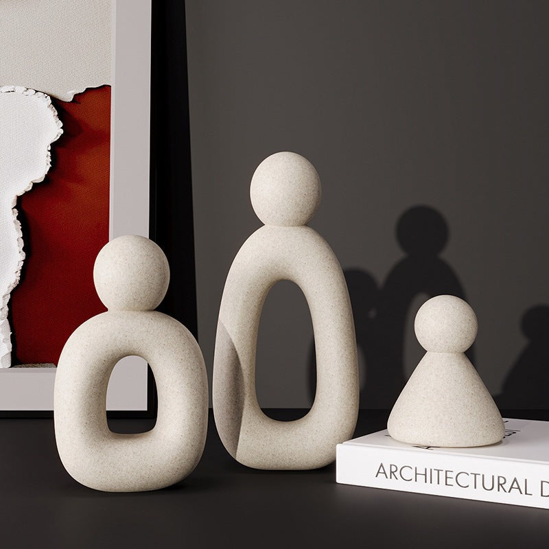 Modern Abstract Figurine Homeandso