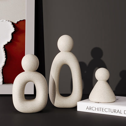 Modern Abstract Figurine Homeandso