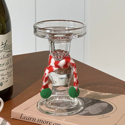 Decorative Snowman Candle