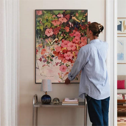 Floral Garden Print Wall Art Homeandso