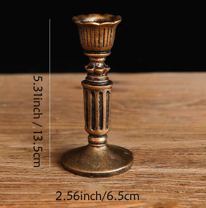 Vintage Floral Candle Holder Homeandso