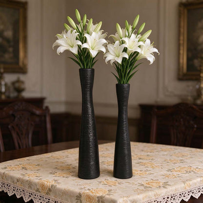 Modern Textured Ceramic Flower Vase