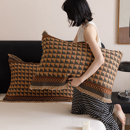 Decorative Decorative Geometric Throw Pillow Set Homeandso