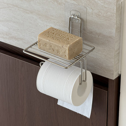 Wall-Mounted Bathroom Storage Rack