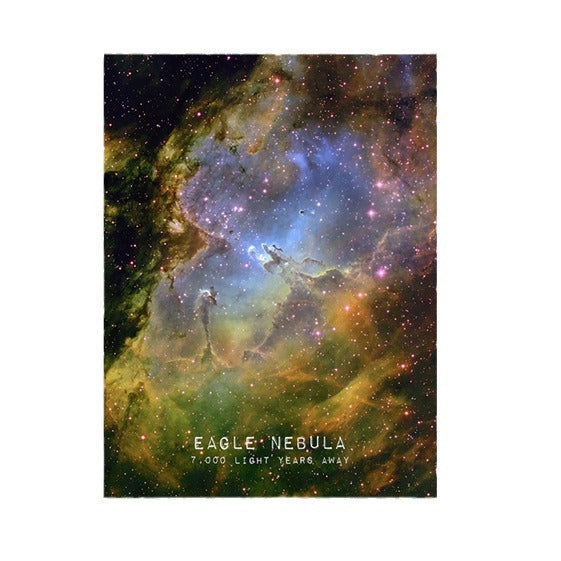 Cosmic Nebula Art Print Homeandso