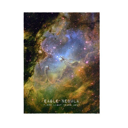 Cosmic Nebula Art Print Homeandso
