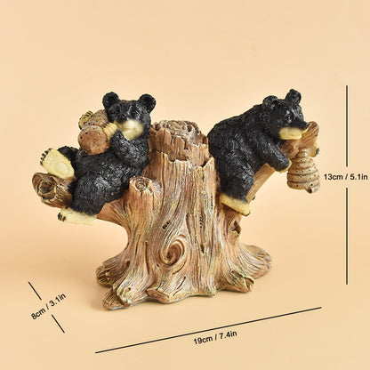Charming Bear Figurine Homeandso