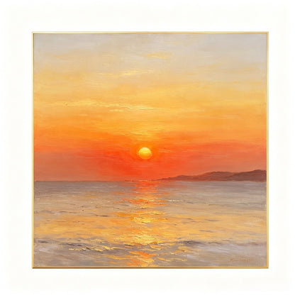 Sunset Landscape Art Print Homeandso