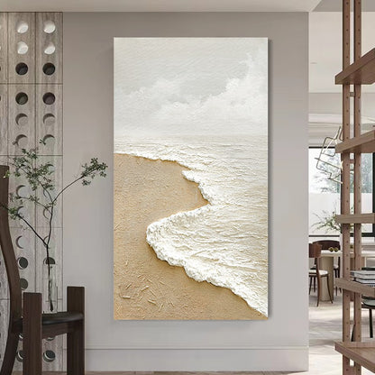 Textured Coastal Scene Wall Art Homeandso