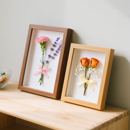 Framed Dried Floral Artwork