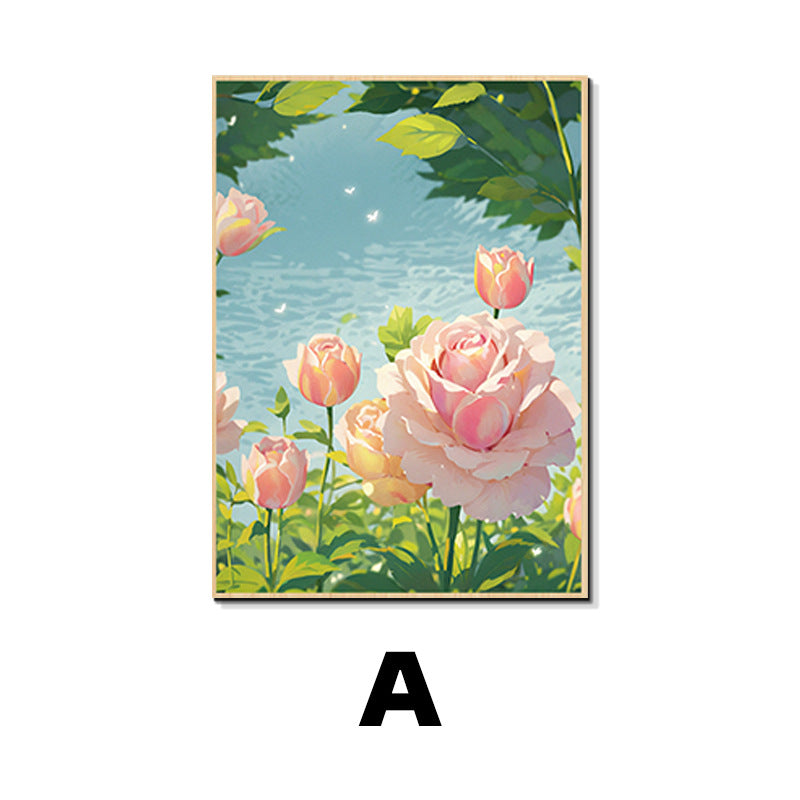 Floral Botanical Print Wall Art Homeandso