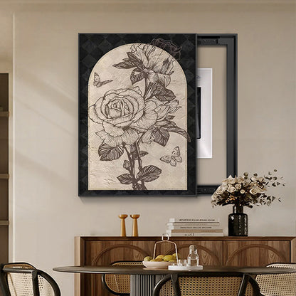 Decorative Framed Botanical Art Print Homeandso