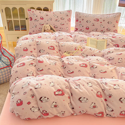 Playful Animal-Themed Comforter Set Homeandso