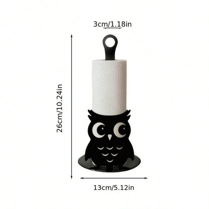 Decorative Owl Paper Towel Holder Homeandso