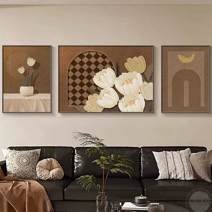 Artistic Three-Piece Framed Wall Art Set Homeandso