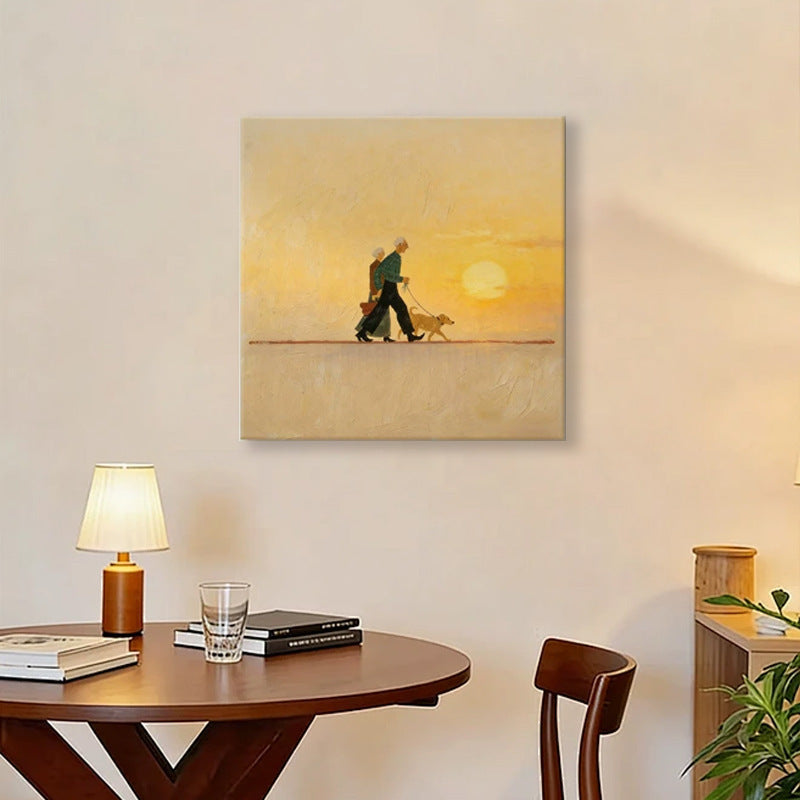 Framed Inspirational Sunset Artwork Homeandso