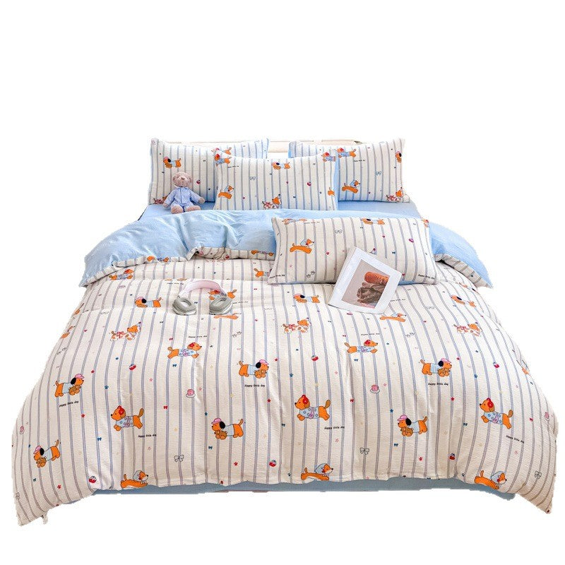 Playful Cartoon-Themed Comforter Set Homeandso