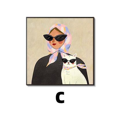 Artistic Framed Portrait Wall Art Homeandso