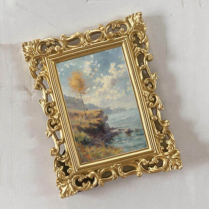 Vintage Floral Artwork Framed Print Homeandso