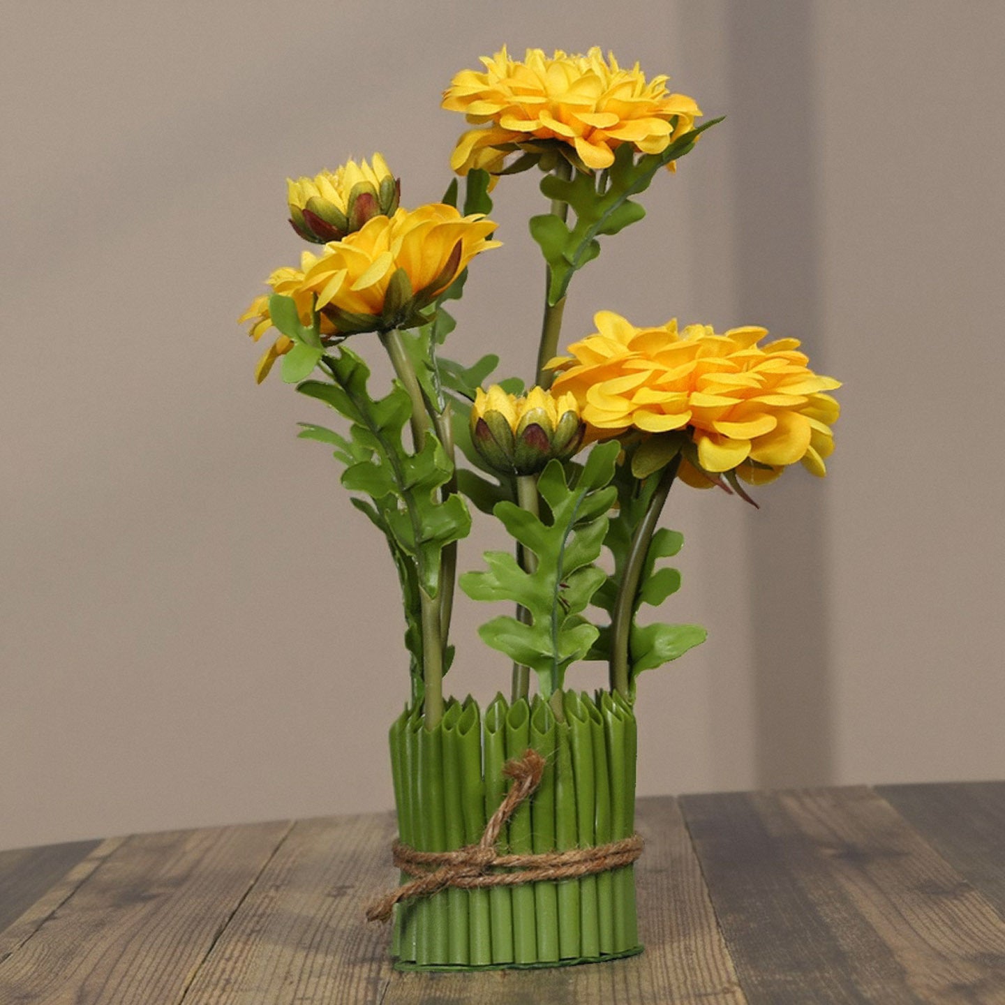 Home Decor Artificial Flower Arrangement Homeandso