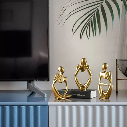 Abstract Human Figure Sculpture Homeandso