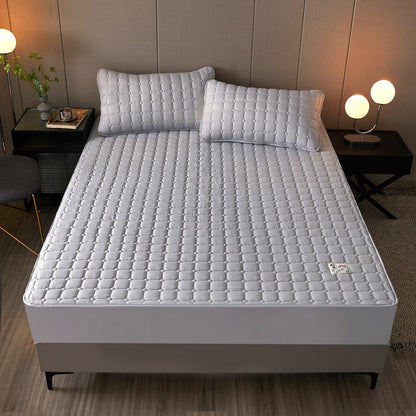 Decorative Quilted Mattress Topper Homeandso