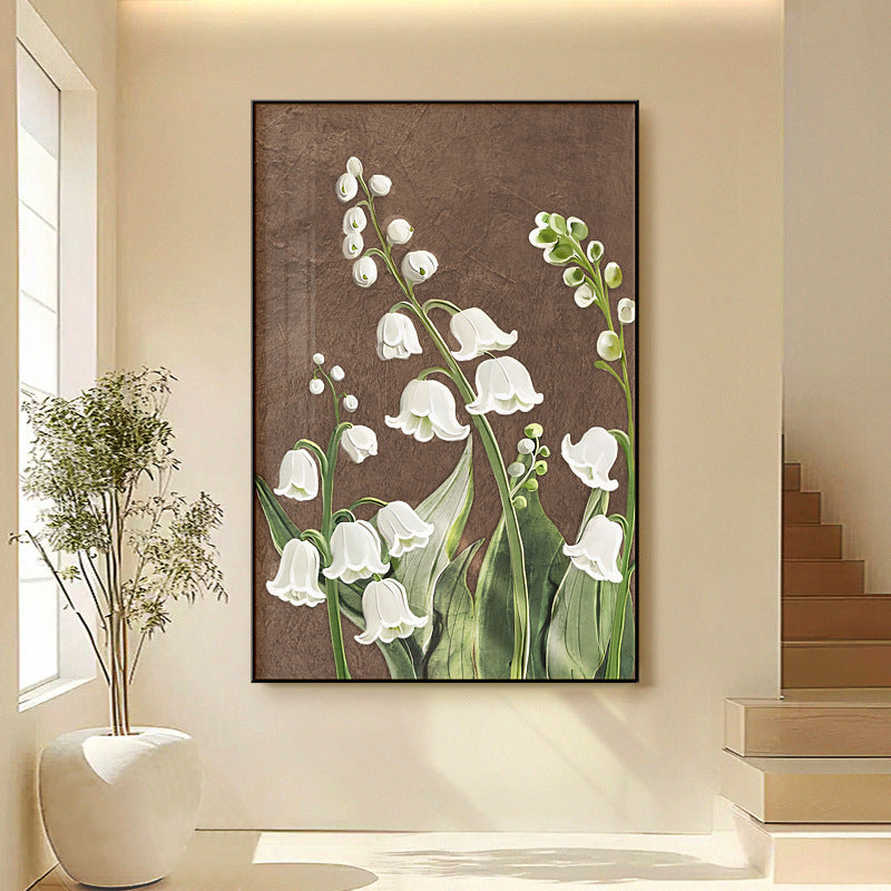Framed Floral Relief Art Homeandso