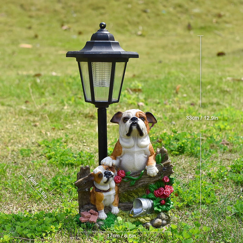 Decorative Dog Lantern Homeandso