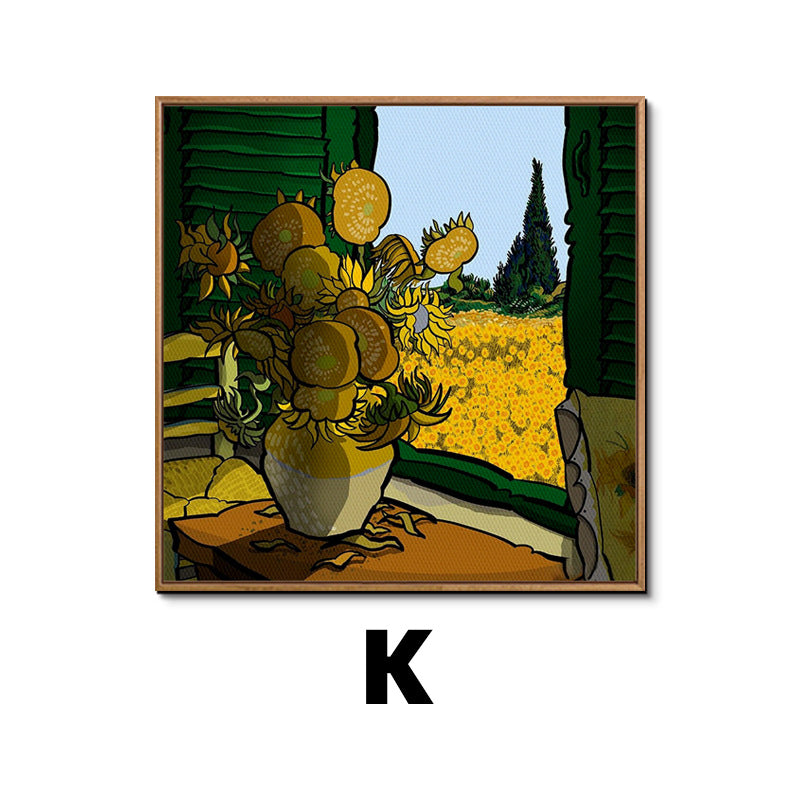Framed Impressionist Landscape Artwork Homeandso 1790073280
