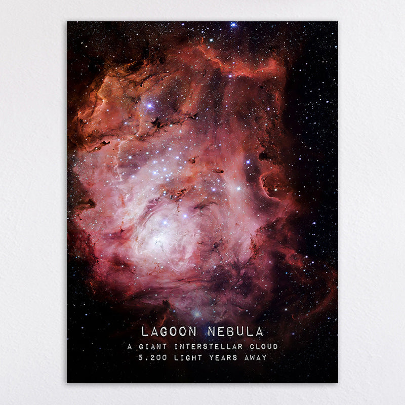 Cosmic Nebula Art Print Homeandso