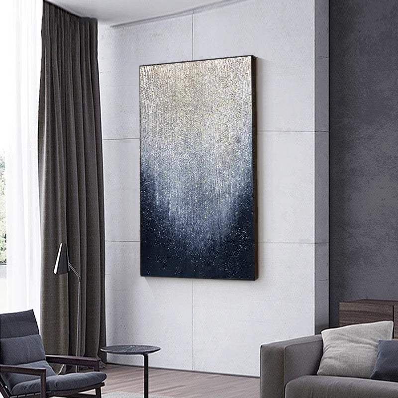 Gold Leaf Abstract Canvas Art Homeandso