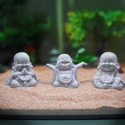Decorative Buddha Figurine Set Homeandso